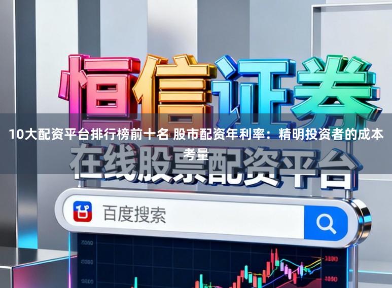 10大配资平台排行榜前十名 股市配资年利率：精明投资者的成本考量