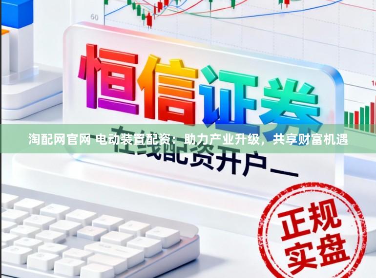 淘配网官网 电动装置配资：助力产业升级，共享财富机遇