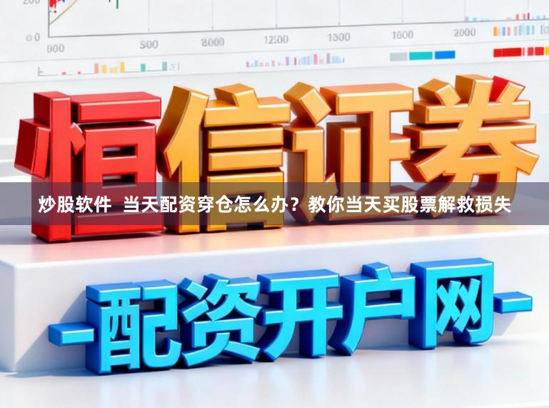 炒股软件  当天配资穿仓怎么办？教你当天买股票解救损失